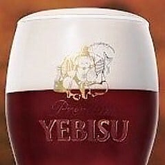ヱビスビール&ヱビス プレミアムブラック 特製 小グラス