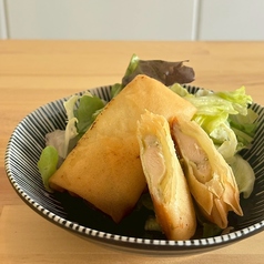 ささトマチーズ春巻き