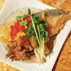 秋鮭と舞茸の南蛮漬け