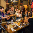 当店おすすめの宴会場は80名様まで！北海道の旨いものを名古屋で楽しめます。北海道の食材が詰まった宴会コースは4000円から。
