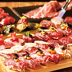 馬肉炙り寿司 3種盛り合わせ