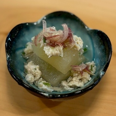 冬瓜の鶏そぼろ餡