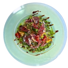 鴨の生ハムとオレンジサラダ