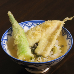 〆天茶漬け