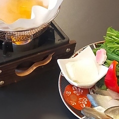鮎出汁しゃぶ小鍋