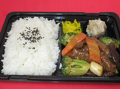 牛肉と野菜のオイスターソース弁当