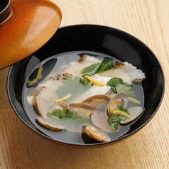 鮮魚とあさりの酒蒸し