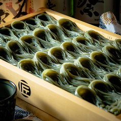 新潟名物へぎそばでヘルシーなお食事をの写真