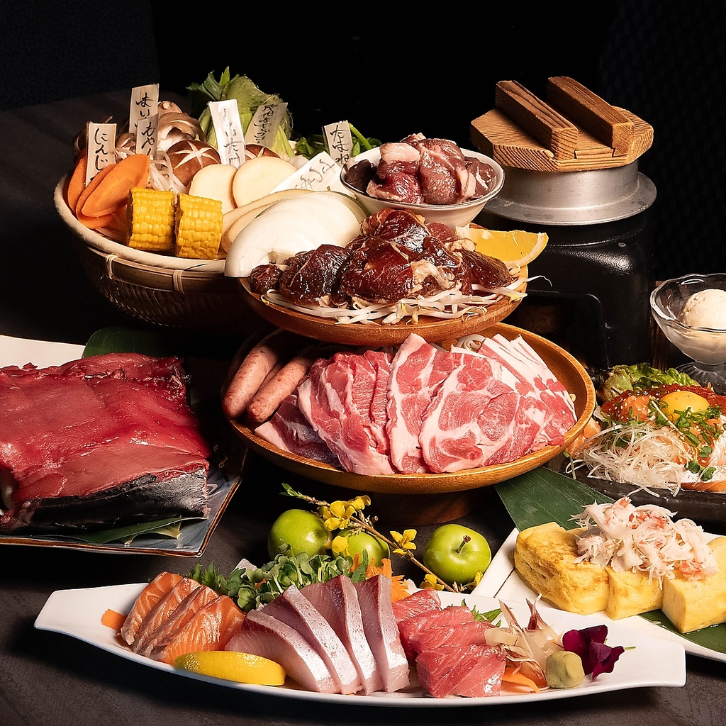 コースも種類充実の品揃え！飲み放題付き厳選ジンギスカン食べ放題コースもご用意！