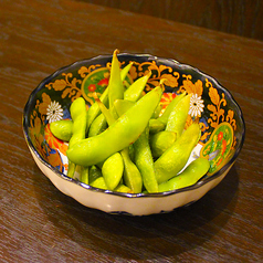 こだわり茶豆の塩枝豆