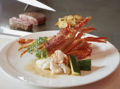 料理メニュー写真&nbsp;ステーキ＆伊勢海老コース