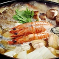8種の旬魚を使用した明石大漁鍋コース♪