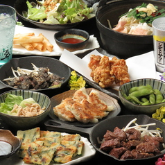 炭火焼 絣 かすり 久留米国分のコース写真