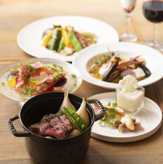 ワインホールグラマー WINEHALL GLAMOUR 新橋 MEAT&WINEのコース写真