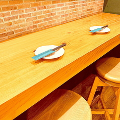 お仕事帰りにお一人でフラッと立ち寄れる雰囲気です♪デートやお一人様に人気です。