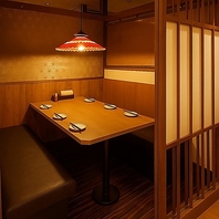 完全個室も充実！全130席