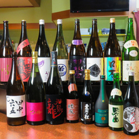 全国各地の種類豊富な日本酒をご用意しております！