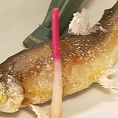 鮎塩焼き