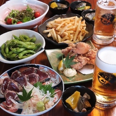 藁焼き ででででん 仙台駅のコース写真