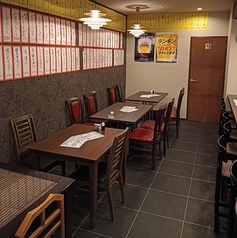 【テーブル席：2～4名様】