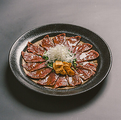 炭味家名物料理 牛たたき(和牛)