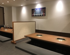 大人5名様以上でご利用頂けるお席です。