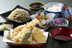 天ぷら御飯ともり蕎麦