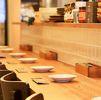 ゆったりくつろぐ、大人のひとり飲みに最適◎