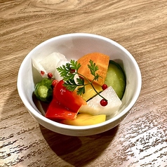夏野菜のピクルス