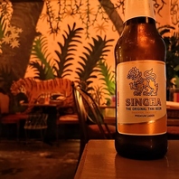 タイのオリジナルビールも取り揃えております♪