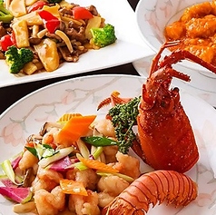 新大阪ワシントンホテルプラザ チャイナテーブルのコース写真