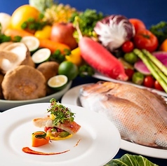 フレンチレストラン シエル アジュールのコース写真