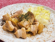 阿波尾鶏の塩レモン焼き