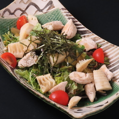 ささみと筍の和風サラダ