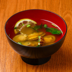 あさりのお吸い物