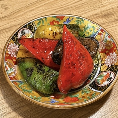 夏野菜炭火焼き