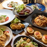 ご宴会に最適なコースを種類豊富にご用意しております！歓送迎会や打ち上げなどで是非ご活用下さい！