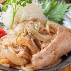 朝霧ヨーグル豚の生姜焼き