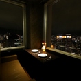 【窓際ソファー席】夜景を眺めながら大切な方と素敵な時間を・・・♪窓際のカップルシートは早めのご予約がオススメ☆※窓際チャージお一人様500円