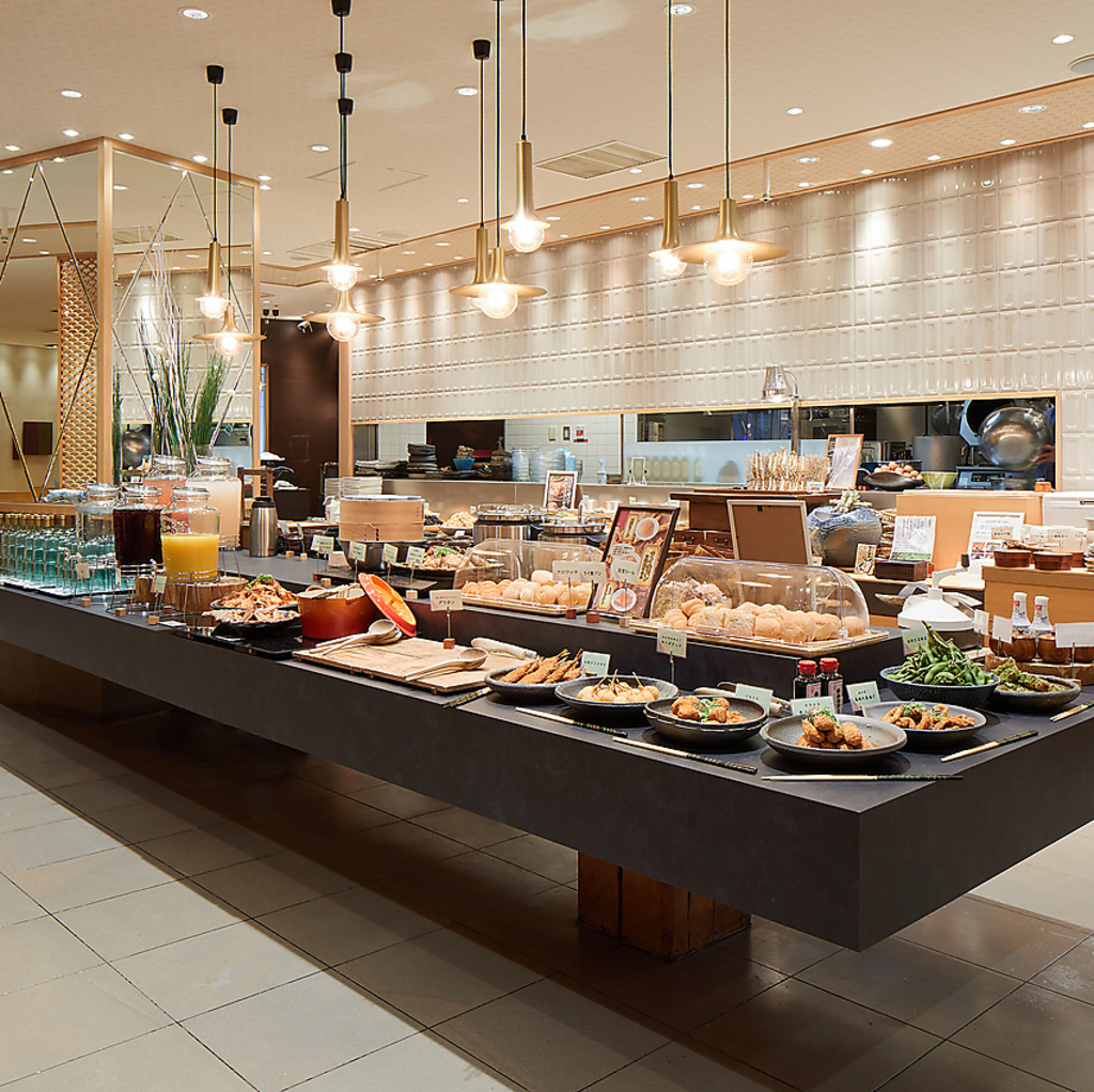 ホテルレストランの様なワンランク上のビュッフェ形態♪