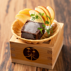 濃厚ショコラとアイスの枡パフェ