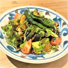 加賀野菜と有機野菜サラダ