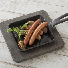 ソーセージの盛り合わせ