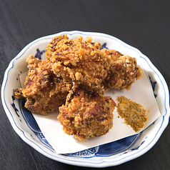 竜田揚げ　カレー塩添え