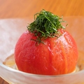 料理メニュー写真 丸ごと冷やしトマト