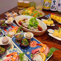 旬の鮮魚と熟成魚が楽しめます！