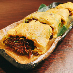 牛すじ出汁巻き玉子