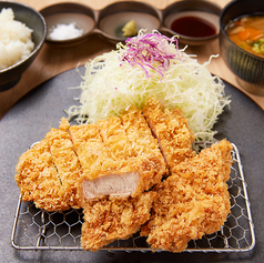 ミックスかつ定食