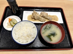 手羽元のぬか炊き朝定食