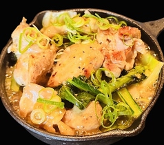 鶏の塩ポンわさび